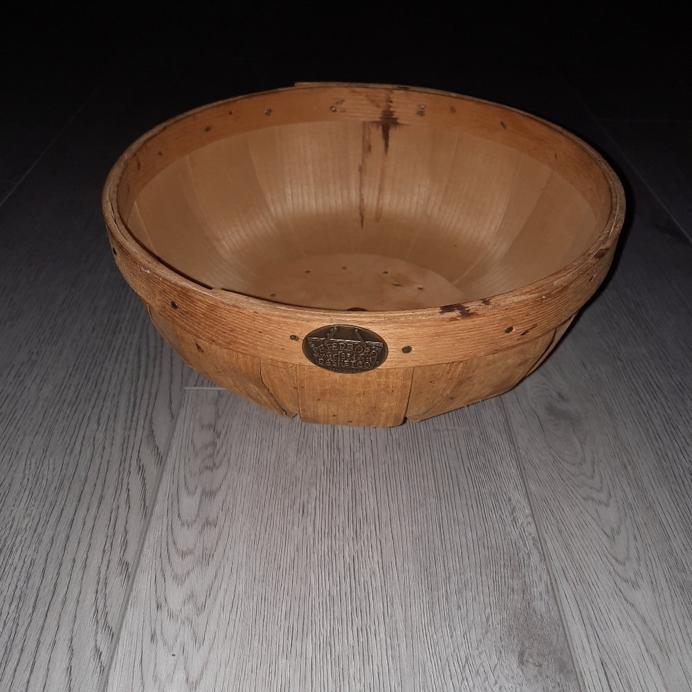 Peterboro Lazy Susan Spinning Basket